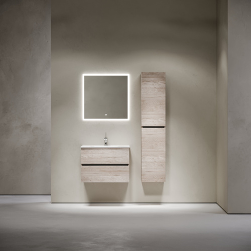 Тумба под раковину Sancos Urban UR70EG 70х50 подвесная цвет коричневый - фото 2